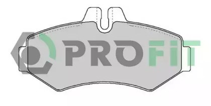 Колодки гальмівні задні, дискові 50001306 PROFIT