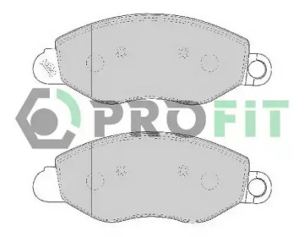 Колодки гальмівні передні, дискові 50001461 PROFIT