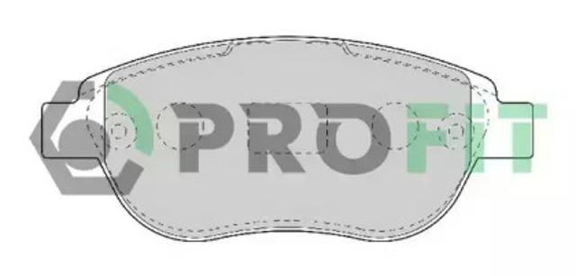 Передні гальмівні колодки 50001476 PROFIT