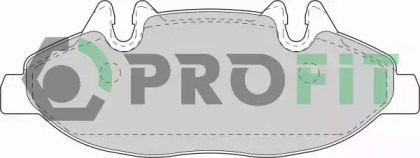 Передні гальмівні колодки 50001493 PROFIT
