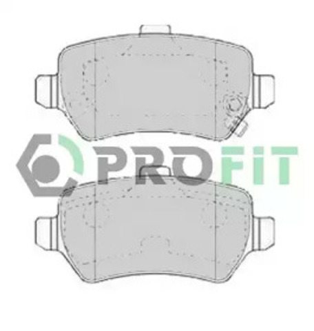 Комплект задніх колодок 50001521 PROFIT