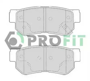 Колодки гальмівні задні /дискові/ 5000-1606