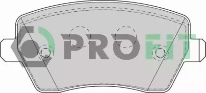 Передні гальмівні колодки 50001617 PROFIT