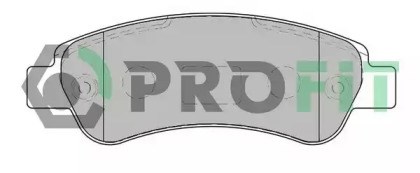 Задні дискові колодки 50001927 PROFIT