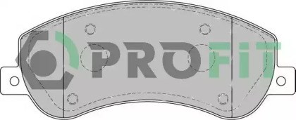 Передні гальмівні колодки 50001928 PROFIT