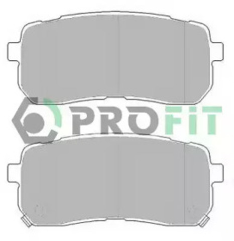 Задні колодки 50002026 PROFIT
