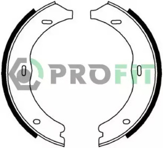 Гальмівні колодки гальма стоянки 50014003 PROFIT