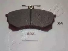 Bosch mitsubishi гальмівні колодки передн.carisma 95- 50-05-592
