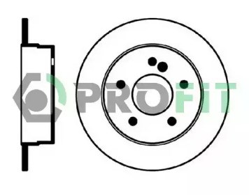 Тормозной диск 5010-0539