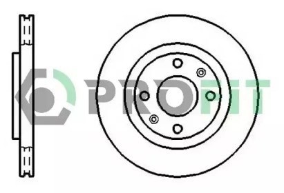 Тормозной диск 5010-1140