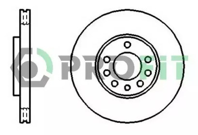 Тормозной диск 5010-1191
