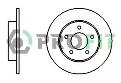 Тормозной диск 5010-1383