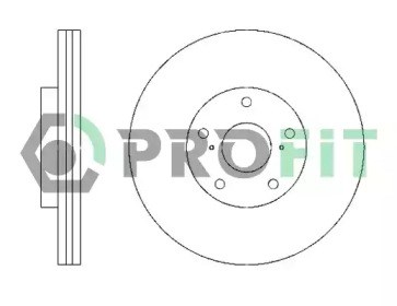 Тормозной диск 5010-1446