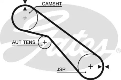 Ремінь ГРМ 5405XS GATES