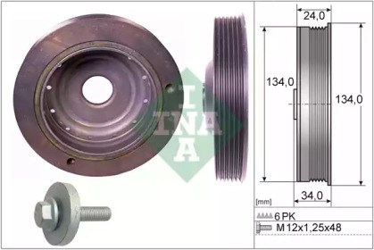 Шків колінвала 544009120 INA