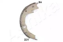 Гальмівні колодки гальма стоянки 5502231 ASHIKA