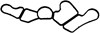 Прокладка кронштейна маслянного фільтра 585090 ELRING