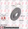 Диск переднього гальма 600321820 ZIMMERMANN