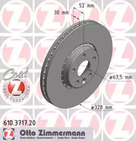 Ротор гальмівний 610371720 ZIMMERMANN