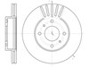 Диск гальмівний передній 617910 REMSA