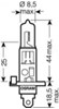 Лампочка галогенна 62200SBP OSRAM