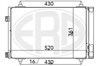 Трубопроводи і радіатор кондиціонера 667078 ERA