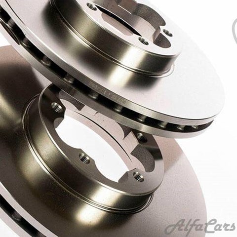 Диск переднього гальма 6C161125AA FORD