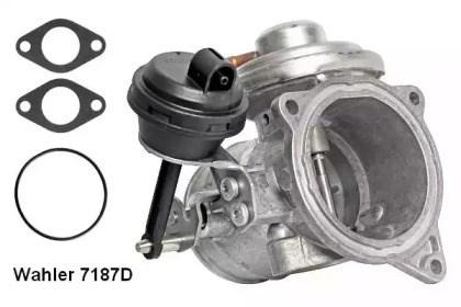Клапан EGR 7187D WAHLER