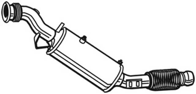 Фільтр системи відпрацьованих газів 73165 WALKER