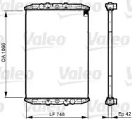 Радіатор водяний 733509 VALEO