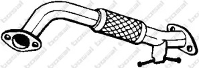 Середній глушник 739605 BOSAL