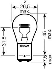 Лампа 7528 OSRAM