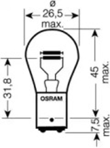 Лампочки 7537TSP OSRAM