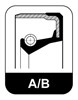 Сальник АКПП/КПП, вхідного/первинного вала 758876 ELRING