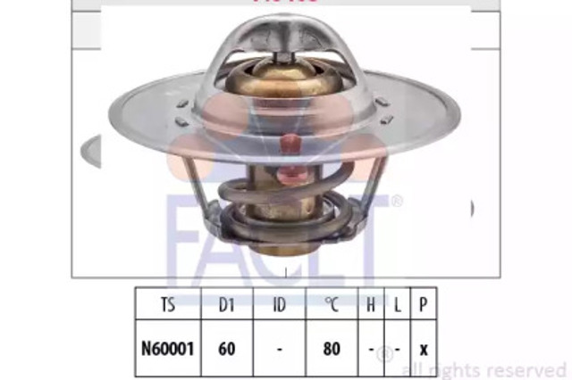 Блок термостата 78465S FACET