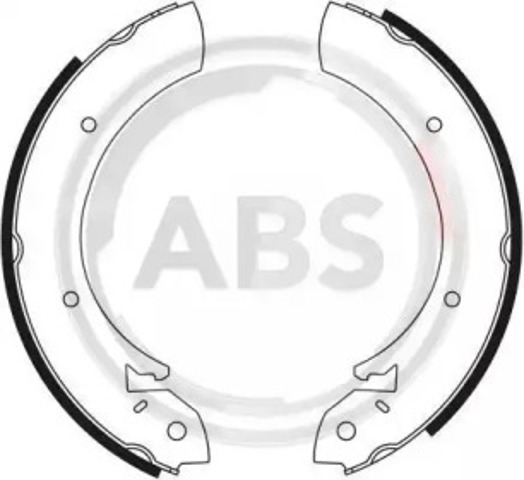 Колодки гальмівні задні, барабанні 8125 ABS