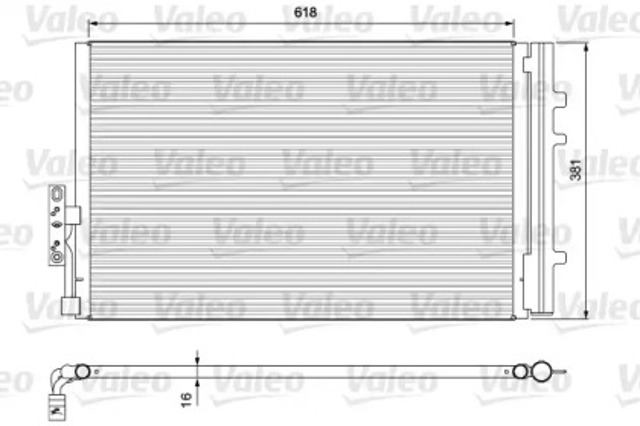 Конденсатор 814386 VALEO