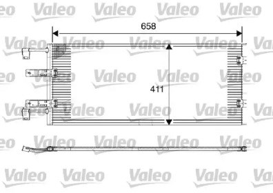 Конденсер 817645 VALEO