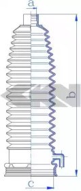 Пильник рейки 84273 SPIDAN