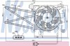 Дифузор радіатора охолодження, в зборі з мотором і крильчаткою 85017 NISSENS