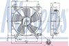 Дифузор радіатора охолодження, в зборі з мотором і крильчаткою 85353 NISSENS