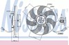 Електровентилятор охолодження в зборі (мотор + крильчатка), правий 85680 NISSENS