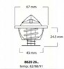 Термостат в корпусі 86202682 TRISCAN