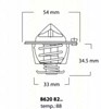 Термостат в корпусі 86208288 TRISCAN