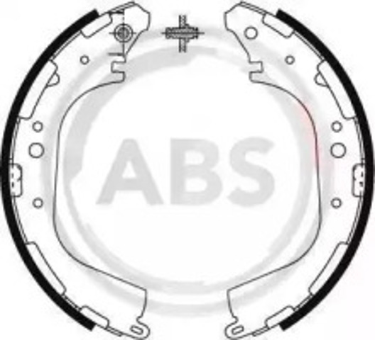 Колодки гальмові задні, барабанні 8938 ABS