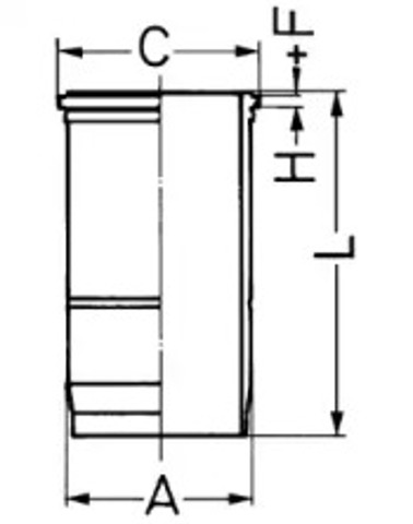 Гільза циліндра 89427110 KOLBENSCHMIDT