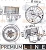 Моторчик пічки 8EW351043221 HELLA