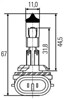 Лампочка 8GH008991031 HELLA