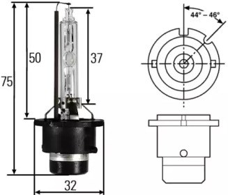 Биксенон 8GS007949311 HELLA