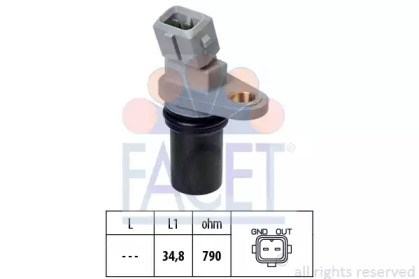 Датчик швидкості 90641 FACET